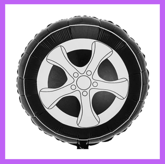 18" Round Tire Foil Balloons SC170