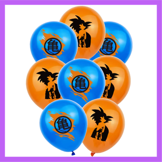 8 Pcs Set of Kids Anime Cartoon Character BQ158