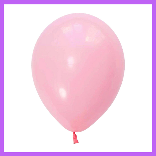 12" Light Pink Latex Balloon L08