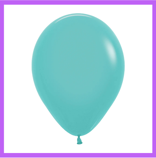 12" Tiffany Blue Latex Balloon L51