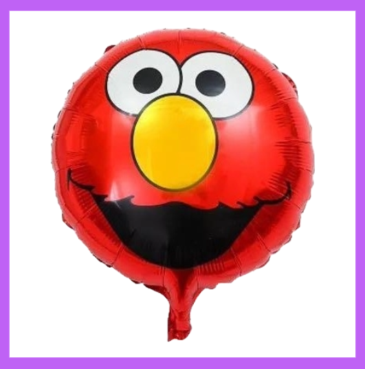 18" Elmo Sesame Street, Elmo's World Round Foil Balloon SC07