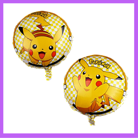 18" Round Double Sided Anime foil balloon SC51