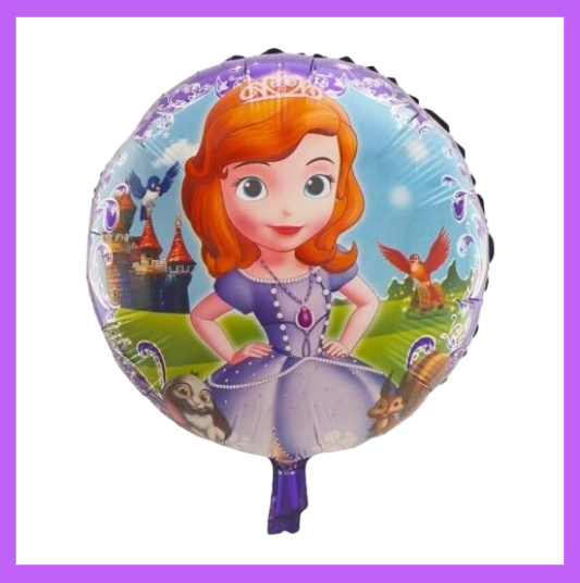 18" Cartoon Princess Foil Balloon SC85