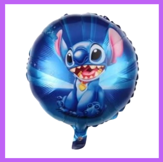 18" Little Blue Alien Foil Balloon SC89