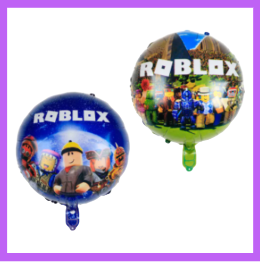 18" Blox Game Round Double Sided Foil Balloon SC116