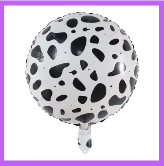 18" Inch Animal Spotted Round Foil Balloon SC124