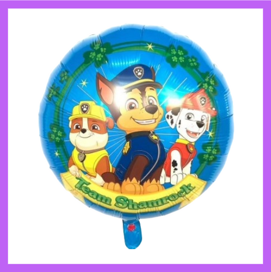 18" Round Hero Puppy Balloon Foil Balloons SC75