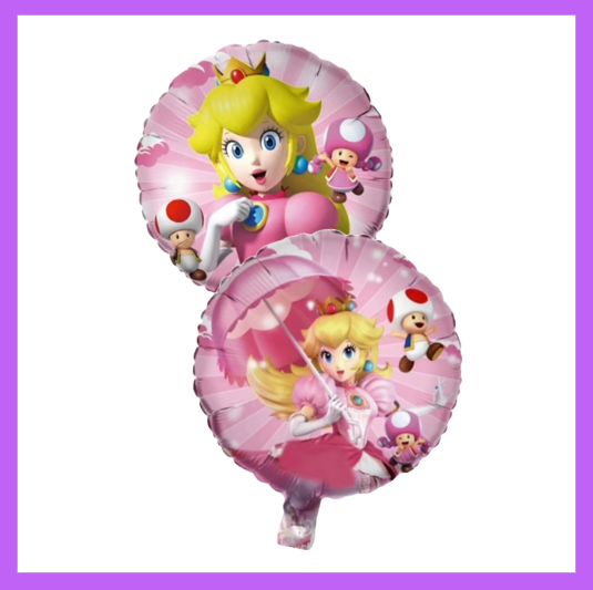 18" Gamer Princess Double Sided Foil Balloon SC147