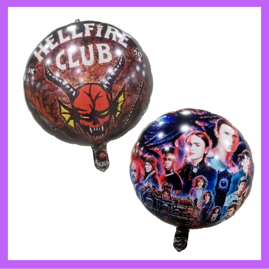 18" Hellfire Club Double Sided Foil Balloon SC88