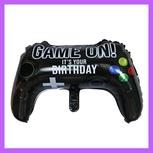 25x13 Inch Large Video Game Controller Gamer Birthday Balloon SC59