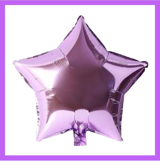 18" Pearl Purple Foil Star Balloon FS18