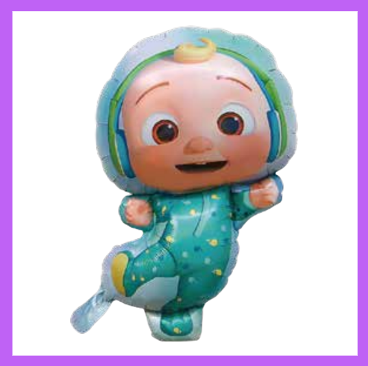 30x18 Inch  John in Pj's Foil Balloon