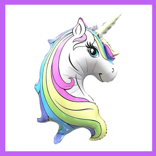 21x31 Inch Rainbow Unicorn Foil Balloon SC36