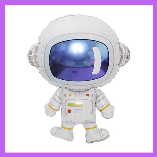 30x 22 Inch Spaceman Astronaut Rocket Foil Balloon SC64