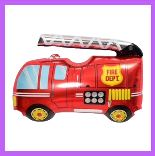 29x29 Inch Fire Fighting Truck Balloon Fire Truck SC63