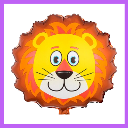 21x21 Inch Large Lion Safari Animal Foil Balloon SC108