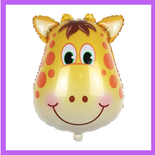 25x18 Inch large Giraffe Safari Animal Foil Balloon SC105