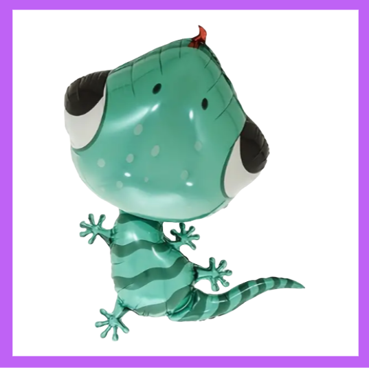 25x32 Inch Cute Lizard Foil Balloon SC169