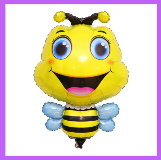 17x29 Cute Bumble Bee Foil Balloon SC168