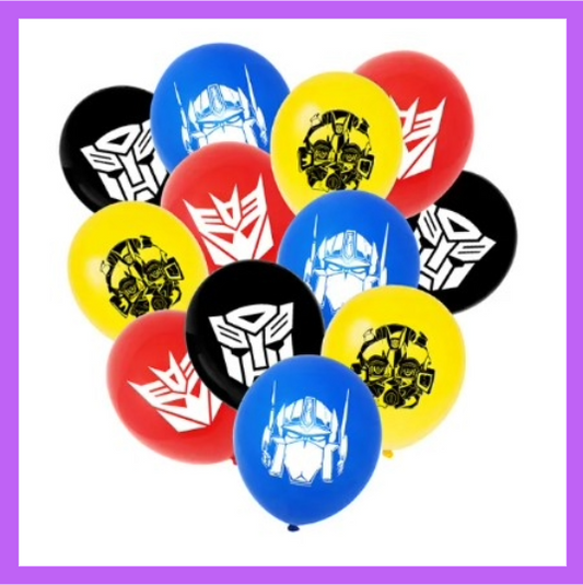 8 Pcs Set Kids Favorite Robot Latex Balloons BQ59