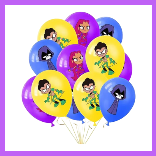 6 Pcs Set of Kids Teen Superhero Cartoon Characters BQ136