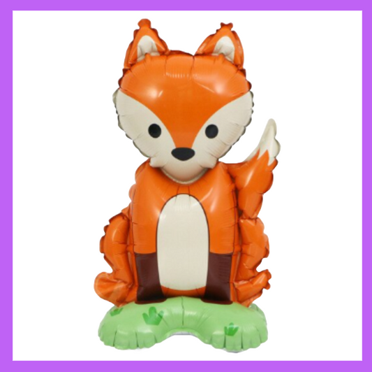 21x13 inch Fox Standing Foil Air Filled Balloon SB05