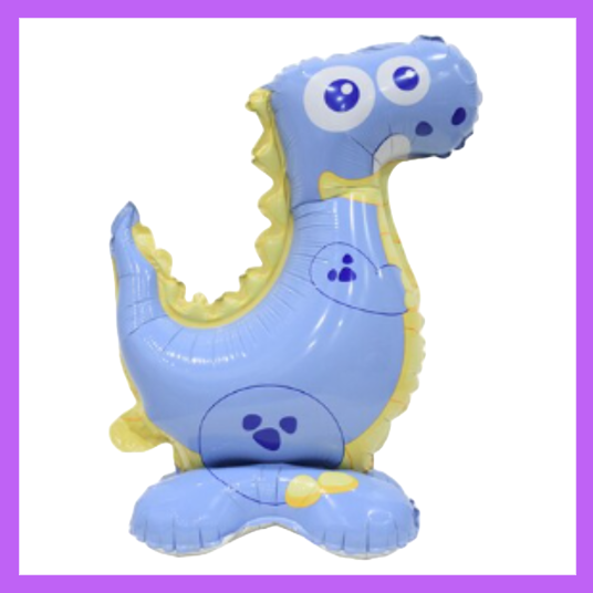 21x13 Cute Dinosaur Standing Foil Air Filled Balloon SB37