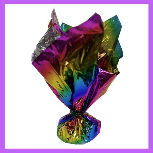 Foil Rainbow Balloon Weight BW14