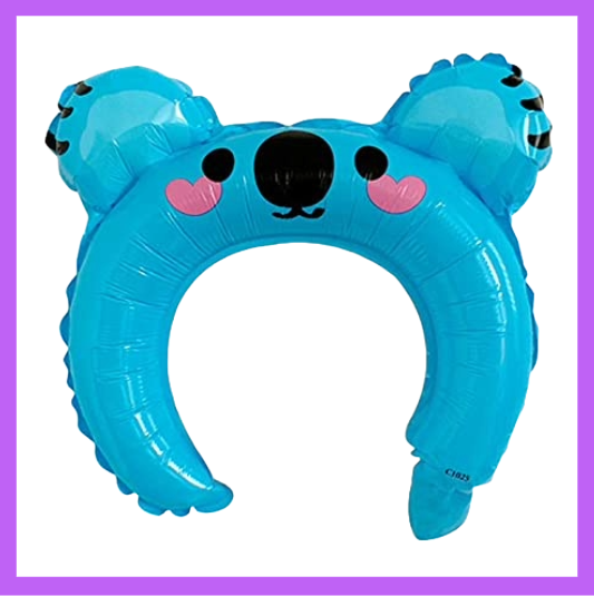 Blue Koala Bear Balloon Headband BH01