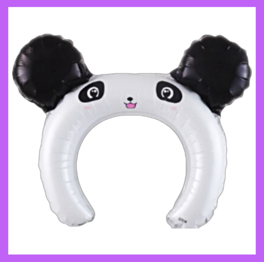 Panda Bear Balloon Headband BH16