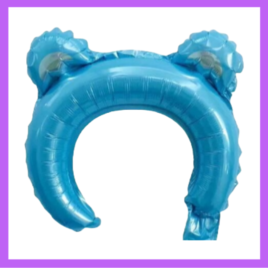 Blue Bear Ears Balloon Headband BH17