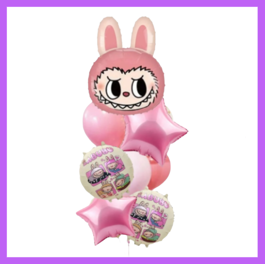 8 Pcs set Kids Favorite Monster Themed Balloons