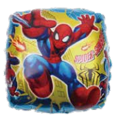18" Marvel Spider Man Square Foil Balloon SC22
